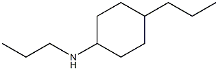 N,4-dipropylcyclohexan-1-amine Structure