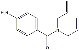 N,N-diallyl-4-aminobenzamide Structure