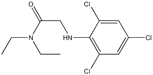 N,N-diethyl-2-[(2,4,6-trichlorophenyl)amino]acetamide