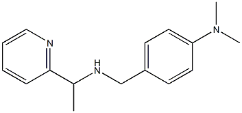 N,N-dimethyl-4-({[1-(pyridin-2-yl)ethyl]amino}methyl)aniline