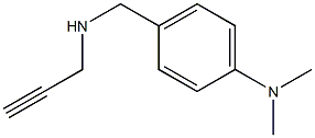 N,N-dimethyl-4-[(prop-2-yn-1-ylamino)methyl]aniline 结构式