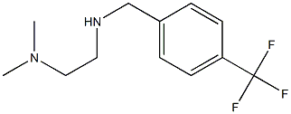 N,N-dimethyl-N'-[4-(trifluoromethyl)benzyl]ethane-1,2-diamine Structure