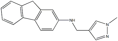  N-[(1-methyl-1H-pyrazol-4-yl)methyl]-9H-fluoren-2-amine