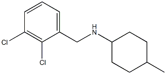 N-[(2,3-dichlorophenyl)methyl]-4-methylcyclohexan-1-amine Structure