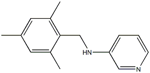 N-[(2,4,6-trimethylphenyl)methyl]pyridin-3-amine 化学構造式