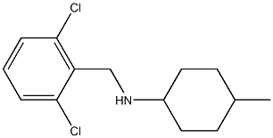 N-[(2,6-dichlorophenyl)methyl]-4-methylcyclohexan-1-amine Struktur