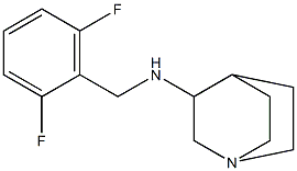 N-[(2,6-difluorophenyl)methyl]-1-azabicyclo[2.2.2]octan-3-amine Struktur