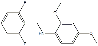  N-[(2,6-difluorophenyl)methyl]-2,4-dimethoxyaniline