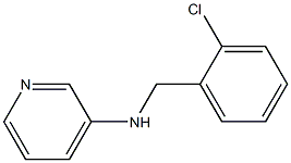 N-[(2-chlorophenyl)methyl]pyridin-3-amine Structure