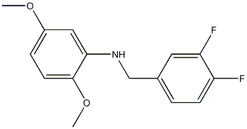  N-[(3,4-difluorophenyl)methyl]-2,5-dimethoxyaniline