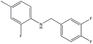  N-[(3,4-difluorophenyl)methyl]-2-fluoro-4-methylaniline