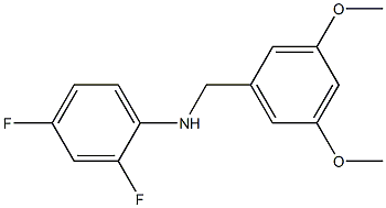 N-[(3,5-dimethoxyphenyl)methyl]-2,4-difluoroaniline