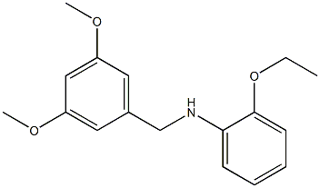 N-[(3,5-dimethoxyphenyl)methyl]-2-ethoxyaniline Structure