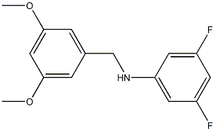 N-[(3,5-dimethoxyphenyl)methyl]-3,5-difluoroaniline|