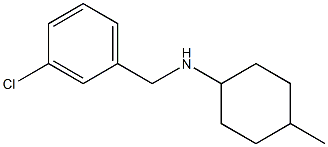 N-[(3-chlorophenyl)methyl]-4-methylcyclohexan-1-amine