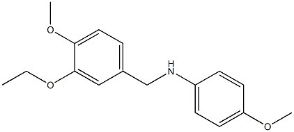 N-[(3-ethoxy-4-methoxyphenyl)methyl]-4-methoxyaniline