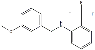 N-[(3-methoxyphenyl)methyl]-2-(trifluoromethyl)aniline