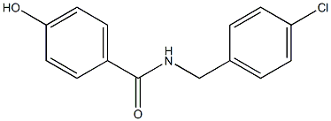 N-[(4-chlorophenyl)methyl]-4-hydroxybenzamide Structure