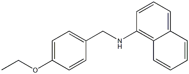 N-[(4-ethoxyphenyl)methyl]naphthalen-1-amine 化学構造式