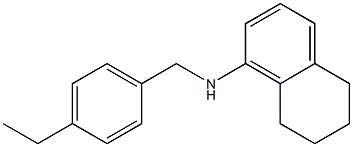 N-[(4-ethylphenyl)methyl]-5,6,7,8-tetrahydronaphthalen-1-amine|