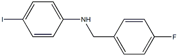 N-[(4-fluorophenyl)methyl]-4-iodoaniline