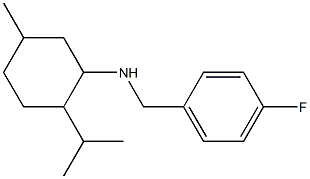 N-[(4-fluorophenyl)methyl]-5-methyl-2-(propan-2-yl)cyclohexan-1-amine