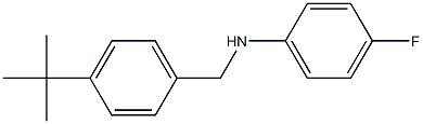 N-[(4-tert-butylphenyl)methyl]-4-fluoroaniline|