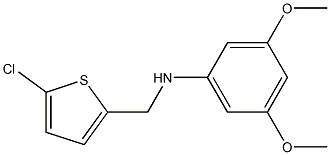  N-[(5-chlorothiophen-2-yl)methyl]-3,5-dimethoxyaniline