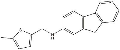 N-[(5-methylthiophen-2-yl)methyl]-9H-fluoren-2-amine|