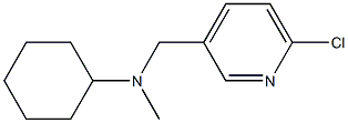 N-[(6-chloropyridin-3-yl)methyl]-N-methylcyclohexanamine