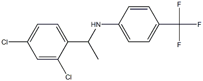 N-[1-(2,4-dichlorophenyl)ethyl]-4-(trifluoromethyl)aniline