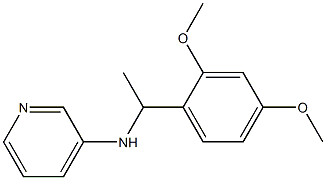 N-[1-(2,4-dimethoxyphenyl)ethyl]pyridin-3-amine
