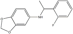 N-[1-(2-fluorophenyl)ethyl]-2H-1,3-benzodioxol-5-amine