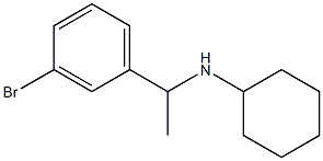 N-[1-(3-bromophenyl)ethyl]cyclohexanamine|