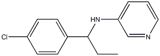 N-[1-(4-chlorophenyl)propyl]pyridin-3-amine