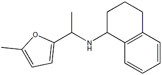 N-[1-(5-methylfuran-2-yl)ethyl]-1,2,3,4-tetrahydronaphthalen-1-amine Structure