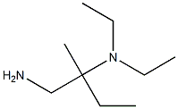 N-[1-(aminomethyl)-1-methylpropyl]-N,N-diethylamine Structure