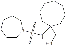  N-[1-(aminomethyl)cyclooctyl]azepane-1-sulfonamide