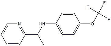 N-[1-(pyridin-2-yl)ethyl]-4-(trifluoromethoxy)aniline