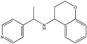  N-[1-(pyridin-4-yl)ethyl]-3,4-dihydro-2H-1-benzopyran-4-amine