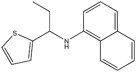 N-[1-(thiophen-2-yl)propyl]naphthalen-1-amine|