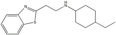 N-[2-(1,3-benzothiazol-2-yl)ethyl]-4-ethylcyclohexan-1-amine Structure