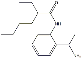 N-[2-(1-aminoethyl)phenyl]-2-ethylhexanamide|