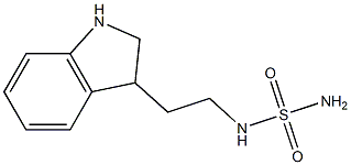 N-[2-(2,3-dihydro-1H-indol-3-yl)ethyl]sulfamide Structure