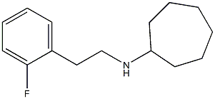 N-[2-(2-fluorophenyl)ethyl]cycloheptanamine