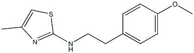 N-[2-(4-methoxyphenyl)ethyl]-4-methyl-1,3-thiazol-2-amine