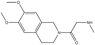 N-[2-(6,7-dimethoxy-3,4-dihydroisoquinolin-2(1H)-yl)-2-oxoethyl]-N-methylamine