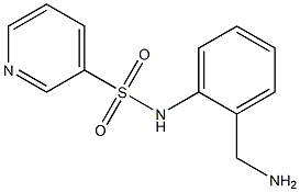 N-[2-(aminomethyl)phenyl]pyridine-3-sulfonamide