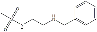 N-[2-(benzylamino)ethyl]methanesulfonamide Structure