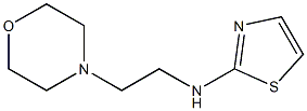 N-[2-(morpholin-4-yl)ethyl]-1,3-thiazol-2-amine|